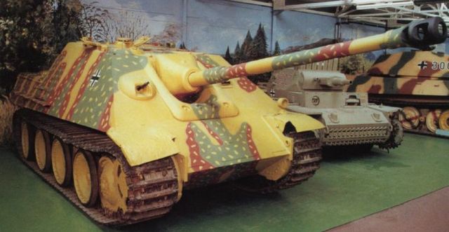 Jagdpanther expuesto en el British Tank Museum