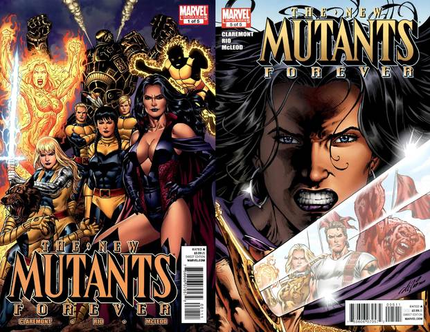 New Mutants Forever #1-5 (2010-2011) Complete