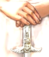Etherean egyptian sword