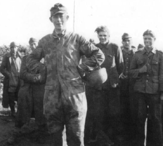 Paracaidistas alemanes capturados por los anglo-americanos en Anzio