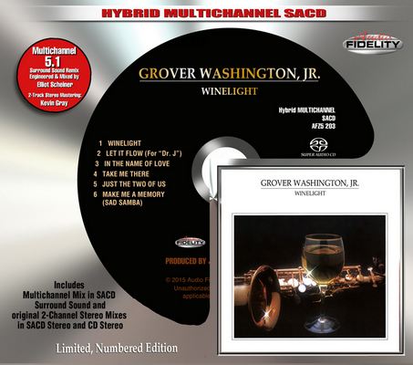 Grover Washington, Jr. - Winelight (1980) {2015, Audio Fidelity Remastered, CD-Layer & Hi-Res SACD Rip}