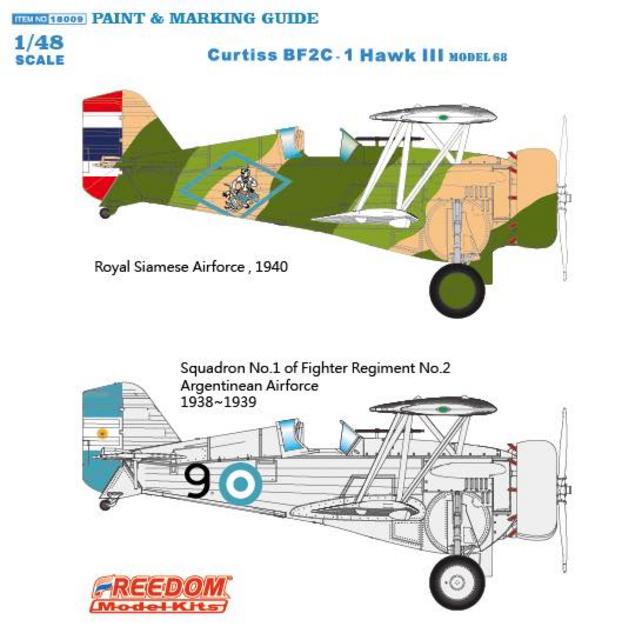 1/48 - Curtiss BF2C-1 Hawk III Model 68 by Freedom Model Kits ...