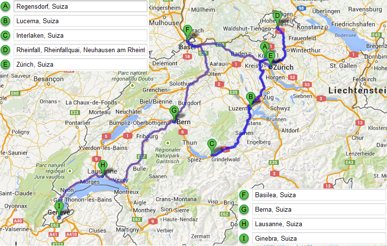 SUIZA - Diarios, Noticias y Tips - Itinerarios de 6 y 7 días (tip 3 de 5), Country-Switzerland (4)