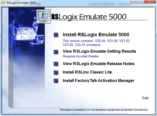 rslogix emulate 5000 v20