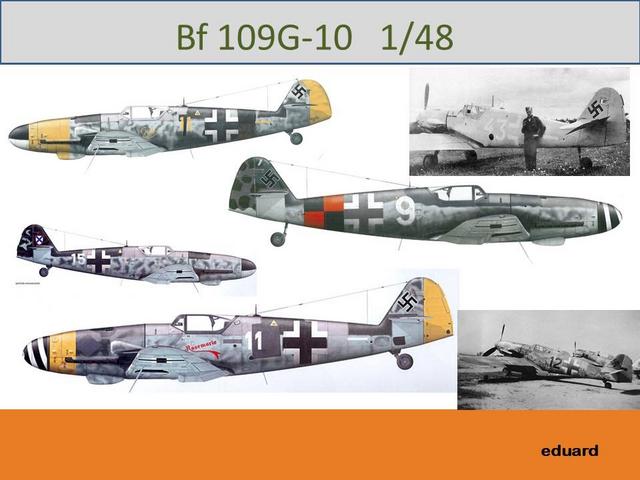 Eduard Brassin Look 1:48 eduard Bf 109g-10 