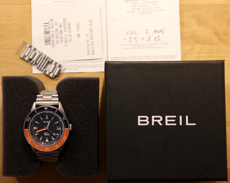 Vendo Breil Manta Vintage Scuba Gent