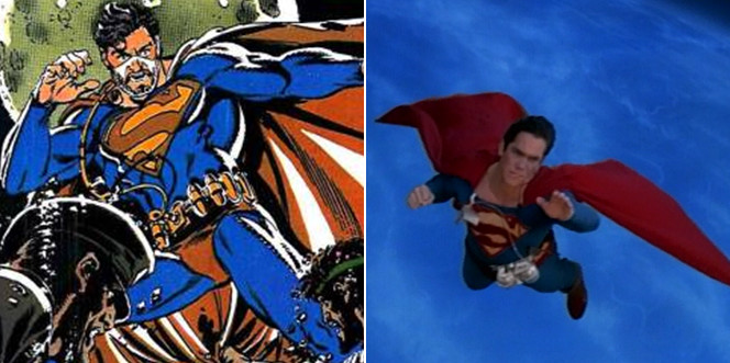 dean cain superman flying
