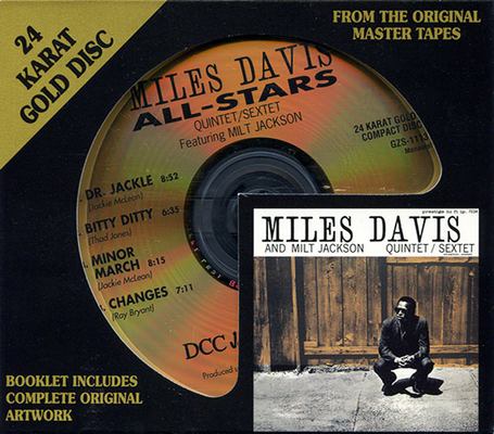 1956. Miles Davis And Milt Jackson Quintet-Sextet (1997 DCC, GZS-1113, USA)