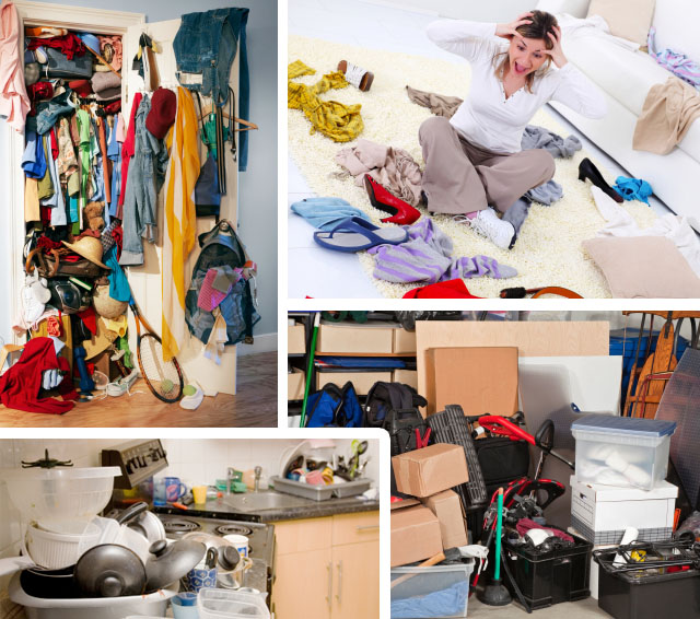 Is your home a cluttered with stuff?