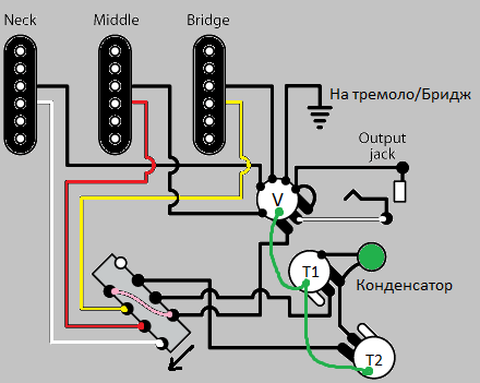 Схема распайки sss