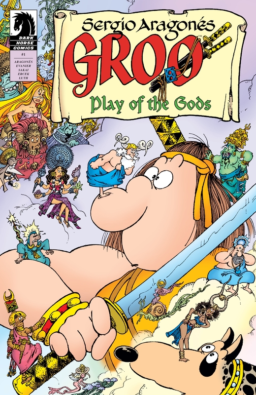Groo - Play of the Gods #1-4 (2017) Complete