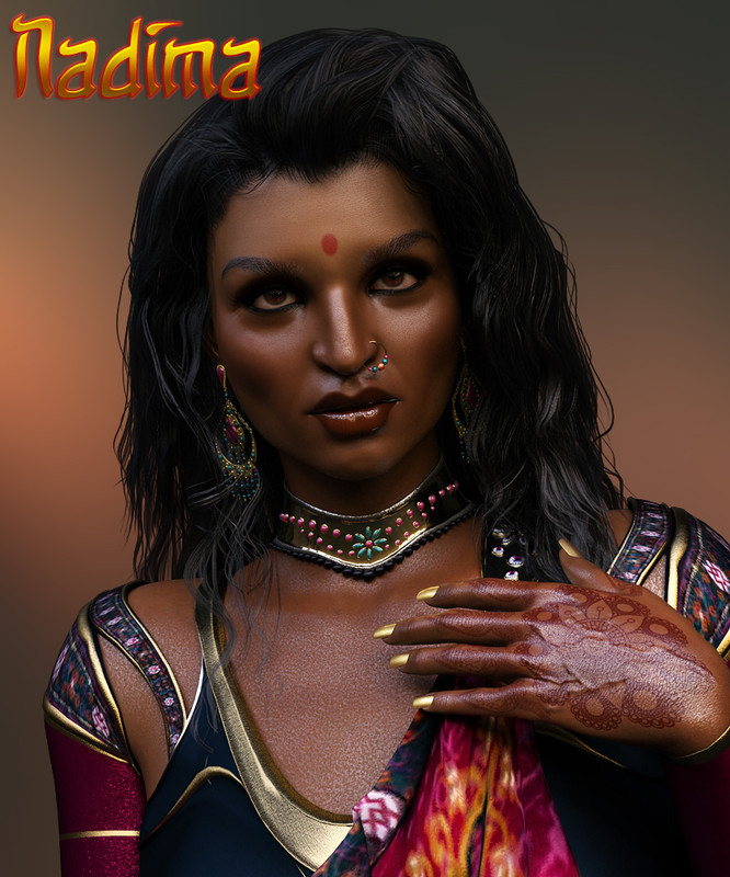 Nadima for Genesis 3 Female