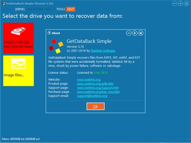 getdataback simple data recovery license key